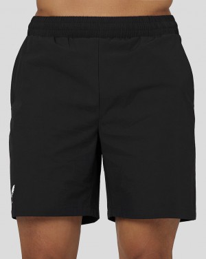 Black Castore Active Breathable Woven Shorts | 2973140-UM