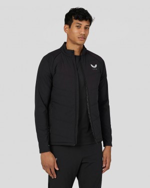 Black Castore Active Hybrid Jacket | 8573061-IW