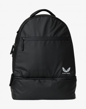 Black Castore Travel Backpack | 1537480-QU