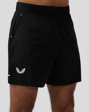 Black Castore Zone Lightweight Ventilated (6”) Training Shorts | 4630591-EZ