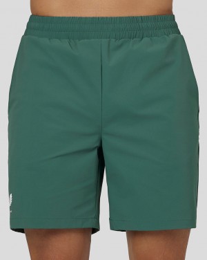 Green Castore Active Woven Shorts | 8319465-MT