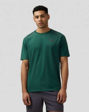 Green Castore Apex Aeromesh T-Shirt | 5741032-EX