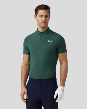 Green Castore Golf Essential Polo | 1873029-UA