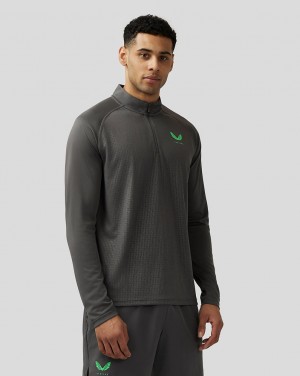 Gunmetal Castore Adapt Quarter Zip Top | 4130275-SG