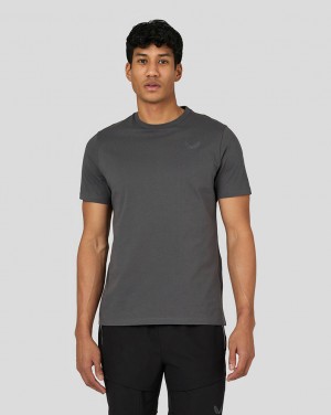 Gunmetal Castore Flex Short Sleeve T-Shirt | 3658214-FL
