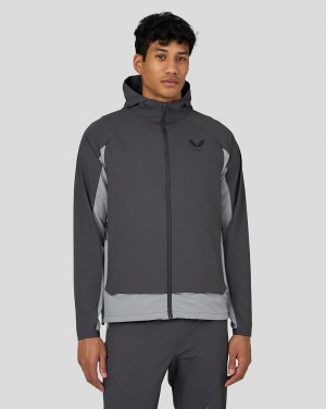 Gunmetal Castore Flex Woven Jacket | 7921543-SP