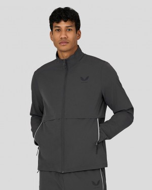 Gunmetal Castore Flex Woven Jacket | 8290563-CZ