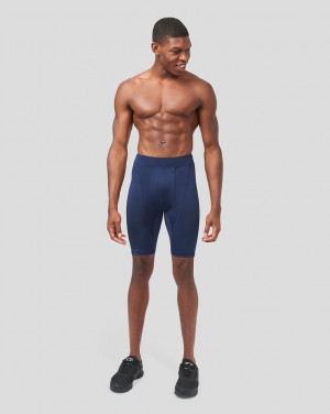 Navy Castore Baselayer Shorts | 9257641-CP
