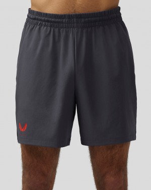 Pewter Blue Castore Adapt 7” Stretch Woven Shorts | 9607258-ZY