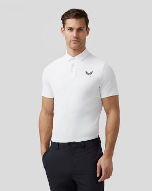 White Castore Golf Essential Polo | 5403271-VG